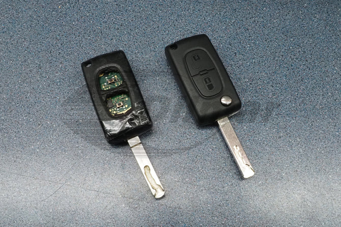 Reparar llave mando Citroën