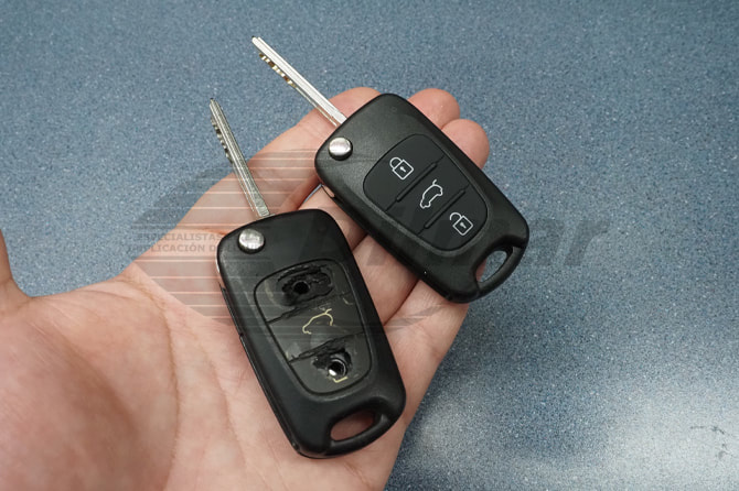Reparar llave mando KIA / Hyundai